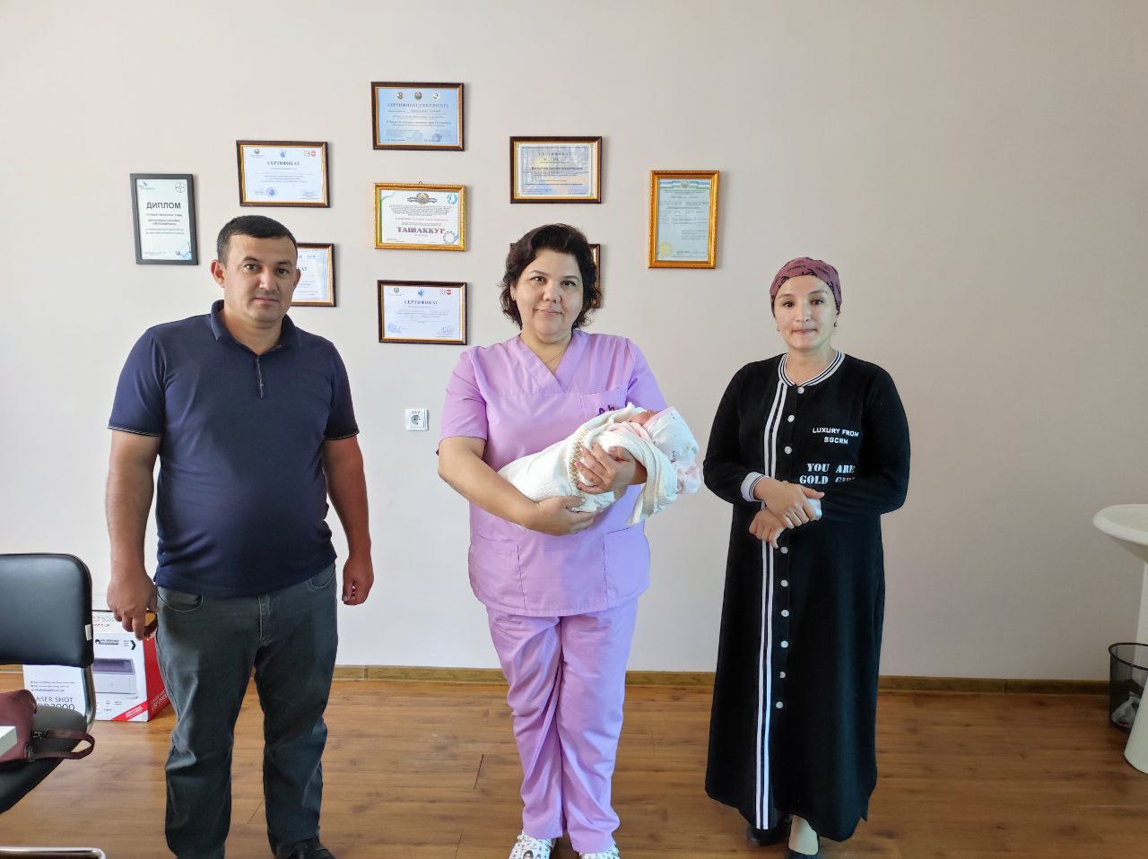 Bir ota onaning Xorazm perinatal markaziga bo'lgan munosabati